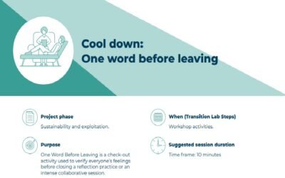 Cool down: One word before leaving (RIPEET)