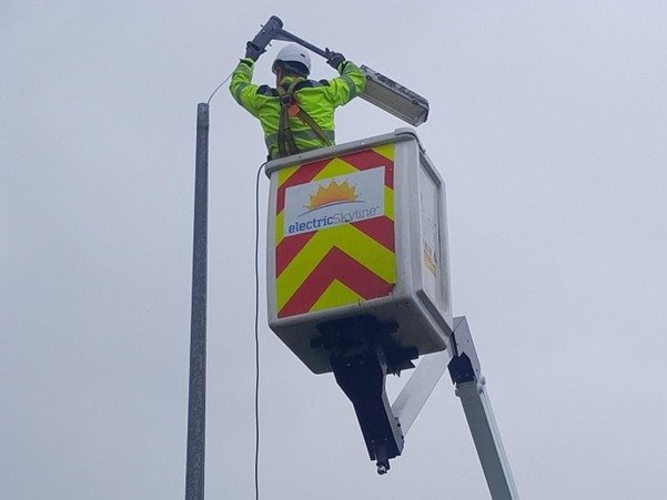 Gleann Riada Public Lights Upgrade