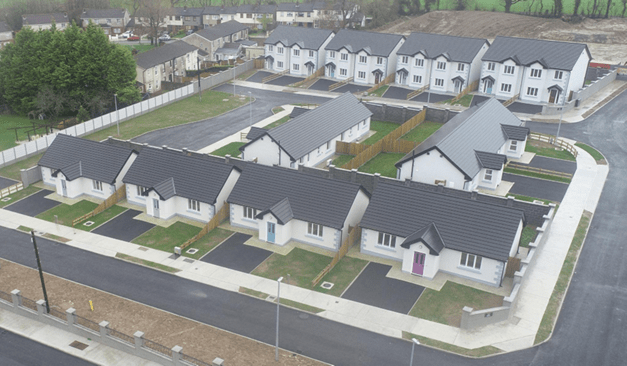 New A Rated Social Housing At Alderfield, Longford Town.