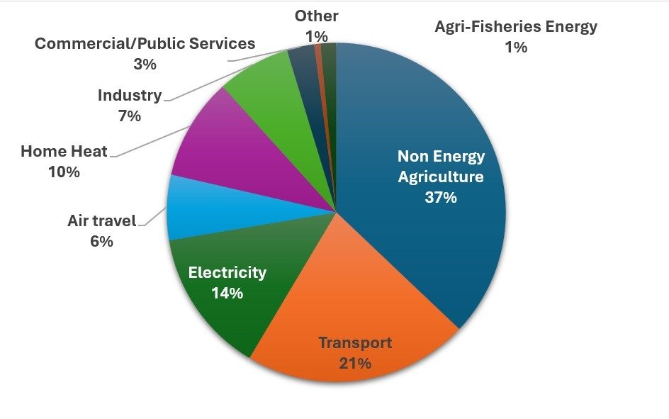 Irish Emissions Pie Chart